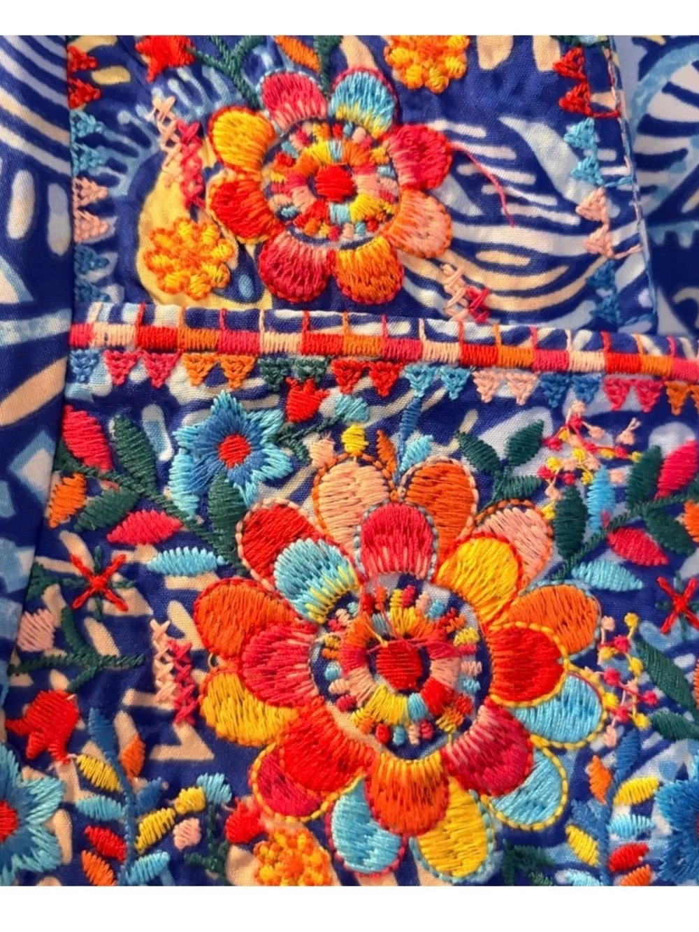 Savanna Jane Multicolor Floral Blouse - Picture 2 of 3